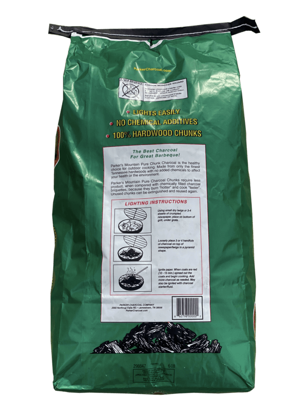 Parkers Mountain Pure Charcoal Chunks